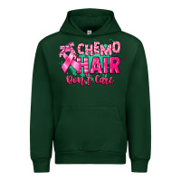 Forest Green Chemo hair don't care Cancer Awareness Urban Hoodie - HowdyJamesFarm