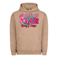 Pigment Burro Chemo hair don't care Cancer Awareness Urban Hoodie - HowdyJamesFarm