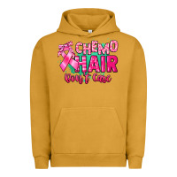 Pigment Peanut Butter Chemo hair don't care Cancer Awareness Urban Hoodie - HowdyJamesFarm