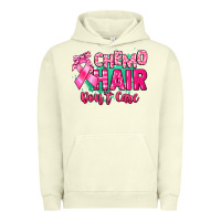 Pigment Pistachio Chemo hair don't care Cancer Awareness Urban Hoodie - HowdyJamesFarm