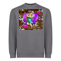 Storm cupid and heart Heavyweight Sweatshirt - AdoDesignShop