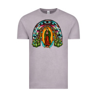 Vintage Zinc our lady of guadalupe rainbow Vintage Tee - JahusDesignShop