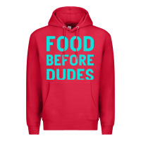 Cardinal Food Before Dudes Premium Hoodie - Bettercallsaul
