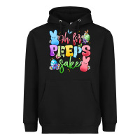 Black oh for peeps sake Heavyweight Hoodie - Artiststas