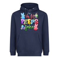 Navy oh for peeps sake Heavyweight Hoodie - Artiststas