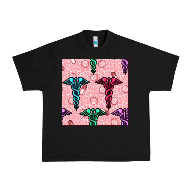 Medicine Seamless Pattern Urban Heavy Tee by BundleAndBundleShop | Teevron