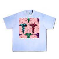 Grape Ice Medicine Seamless Pattern Urban Heavy Tee - BundleAndBundleShop