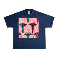 Navy Medicine Seamless Pattern Urban Heavy Tee - BundleAndBundleShop