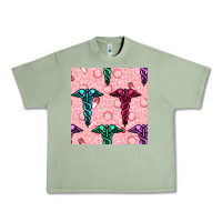 Oil Green Medicine Seamless Pattern Urban Heavy Tee - BundleAndBundleShop
