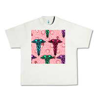 Pistachio Medicine Seamless Pattern Urban Heavy Tee - BundleAndBundleShop