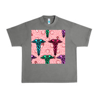 Tornado Medicine Seamless Pattern Urban Heavy Tee - BundleAndBundleShop