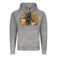 Cloud Rock Fall black angus Vintage Hoodie - RanaPortraitStore