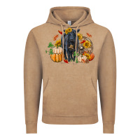 Vintage Coffee Fall black angus Vintage Hoodie - RanaPortraitStore