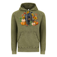Vintage Olive Fall black angus Vintage Hoodie - RanaPortraitStore