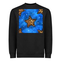 Black 4th of july leopard stars seamless pattern Heavyweight Sweatshirt - BundleAndBundleShop