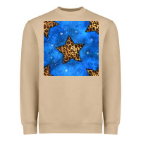 Mushroom 4th of july leopard stars seamless pattern Heavyweight Sweatshirt - BundleAndBundleShop