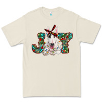 Bone Christmas joy bull terrier Premium Tee - RanaPortraitStore