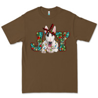 Cacao Christmas joy bull terrier Premium Tee - RanaPortraitStore