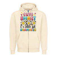 Sandshell merry christmas gnomies Zipper Hoodie - MaliasSmallBusiness