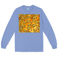 Colony Blue school bus pattern tumbler 20oz Long Sleeve Tee - Jasminsmagicworld