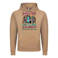 Vintage Coffee just a girl who loves camping Vintage Hoodie - JahusDesignShop