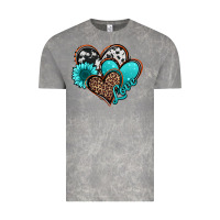 Cloud Rock love turquoise hearts Vintage Tee - Jasminsmagicworld