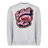 Heather Grey football mom Heavyweight Sweatshirt - JahusDesignShop