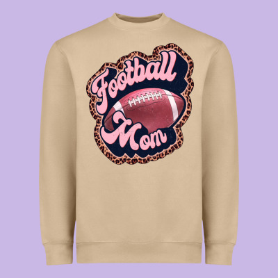 Football Mom Heavyweight Sweatshirt Designed By Jahusdesignshop