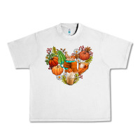 Lunar Rock pumpkin and latte with fall Urban Heavy Tee - AdoDesignShop