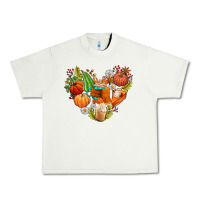 Pistachio pumpkin and latte with fall Urban Heavy Tee - AdoDesignShop