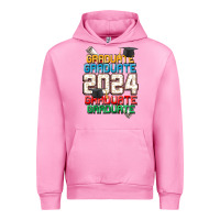 Fuchsia Pink graduate 2024 Urban Hoodie - CowGirlArtShop