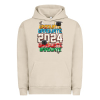 Pigment French Oak graduate 2024 Urban Hoodie - CowGirlArtShop