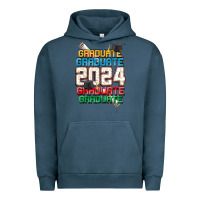 Pigment Midnight Navy graduate 2024 Urban Hoodie - CowGirlArtShop