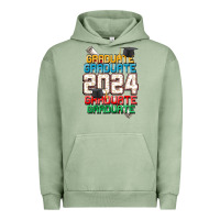 Pigment Oil Green graduate 2024 Urban Hoodie - CowGirlArtShop