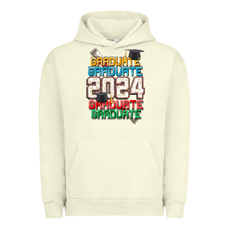 Graduate 2024 Urban Hoodie by CowGirlArtShop | Teevron