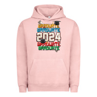 Pigment Salmon graduate 2024 Urban Hoodie - CowGirlArtShop