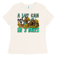 Bone a lot can happen in 3 days western Ladies Tee - texasbilliewilder