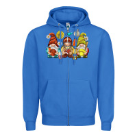 True Royal sports gnomies Zipper Hoodie - NancyCooperArtShop