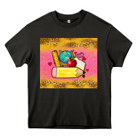 Asphalt back to school custom name Heavy Core Tee - Zillion Design Studio