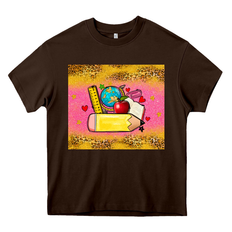 Back To School Custom Name Heavy Core Tee by Zillion Design Studio | Teevron