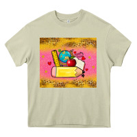 Mossy back to school custom name Heavy Core Tee - Zillion Design Studio