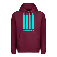 Burgundy fork handles Premium Hoodie - Bettercallsaul
