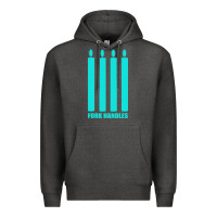 Charcoal Heather fork handles Premium Hoodie - Bettercallsaul