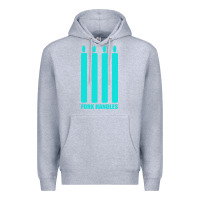 Heather Grey fork handles Premium Hoodie - Bettercallsaul