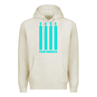 Oatmeal Heather fork handles Premium Hoodie - Bettercallsaul