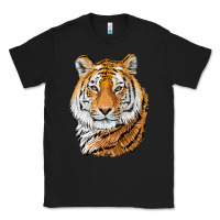 Black Tiger Head Classic Tee - LillyAllenDesigns
