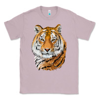 Lilac Tiger Head Classic Tee - LillyAllenDesigns