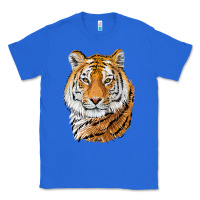 True Royal Tiger Head Classic Tee - LillyAllenDesigns