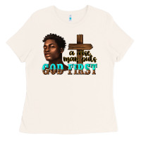 Bone a wise man puts god first Ladies Tee - texasbilliewilder
