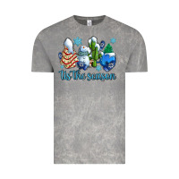 Cloud Rock tis the season christmas tree  cake winter and snowman Vintage Tee - AdoDesignShop